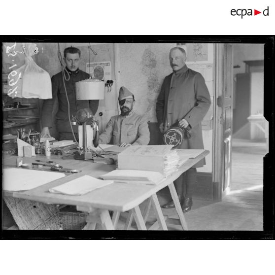 Lure, Haute Saône. Bureau de l'Etat Major de la VIIe armée. 3e bureau. [légende d'origine]