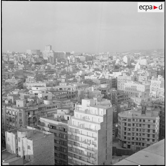Oran. Vue d'une partie de la ville.