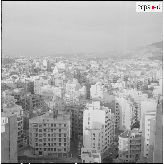 Oran. Vue d'une partie de la ville.
