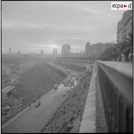 Oran. Vue d'une partie de la ville.