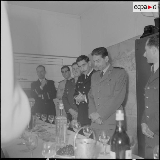 La Reghaïa. Pot à l'école militaire d'infanterie (EMI).