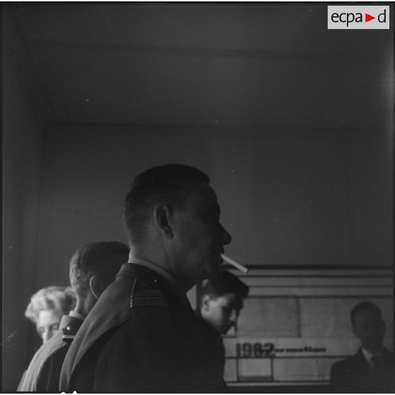 La Reghaïa. Pot à l'école militaire d'infanterie (EMI).