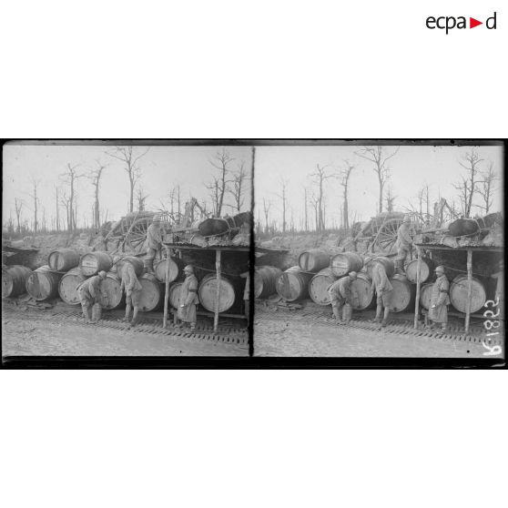 Poste d'eau près du fort de Souville (Meuse). [légende d'origine]