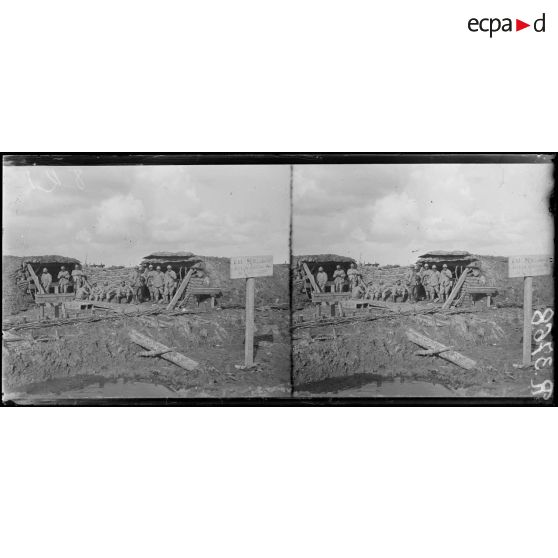 Streenstraat (Belgique). Le poste de distribution d'eau potable. [légende d'origine]