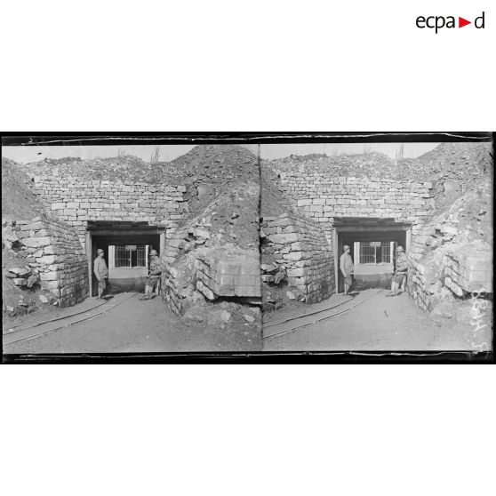 Fort de Liouville (Meuse), l'entrée du fort. [légende d'origine]