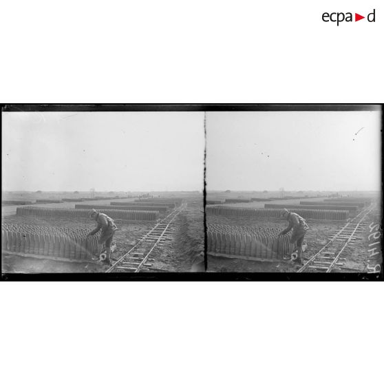 Domgermain (Meurthe-et-Moselle), dépôt de munitions d'armée. [légende d'origine]