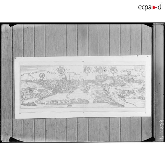 Carte dessinée de Carcovie.