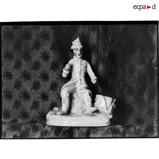 Soldat polonais en céramique.