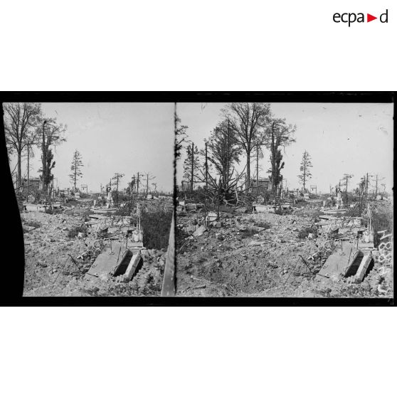 Montdidier (Somme), le cimetière. [légende d'origine]