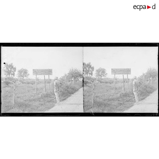 La Boissière (Somme), dépôt allemand de récupération de matériels. [légende d'origine]