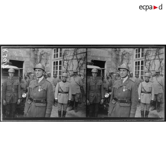 Muizon (Marne). M. Piatt Andrew. [légende d'origine]