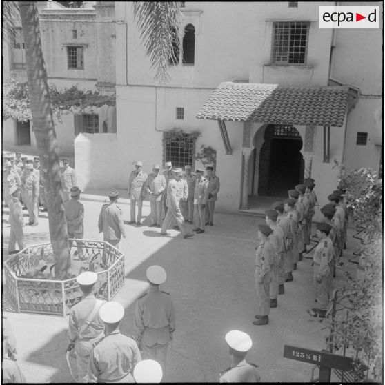 El Biar. Prise d'armes.