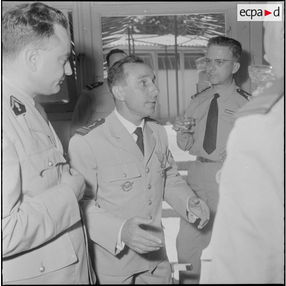 El Biar. Prise d'armes. Cocktail.