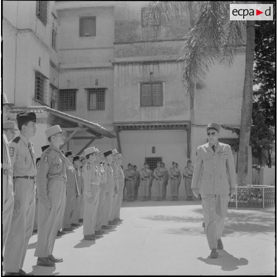 El Biar. Prise d'armes.