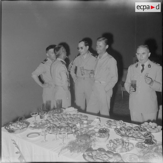 Commémoration du 14 Juillet 1962. Réception.