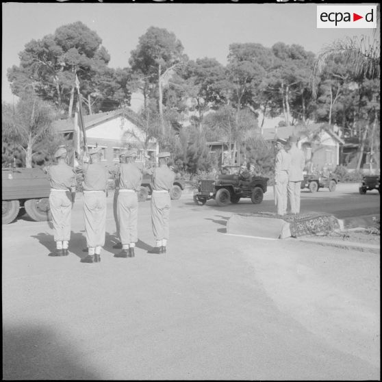 Commémoration du 14 Juillet 1962. Défilé.