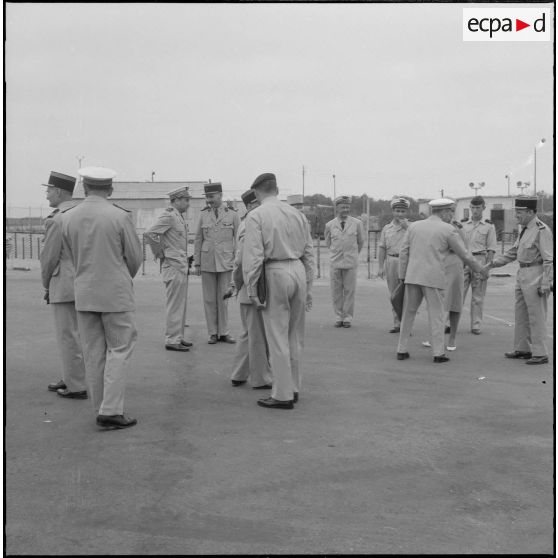 Départ du général Fourquet.