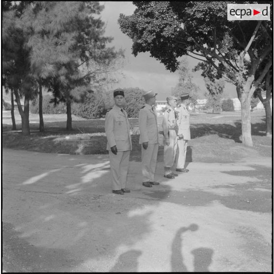 Prise de commandement au 9e groupe d'artillerie de marine (GAMa) par le lieutenant-colonel Combes.