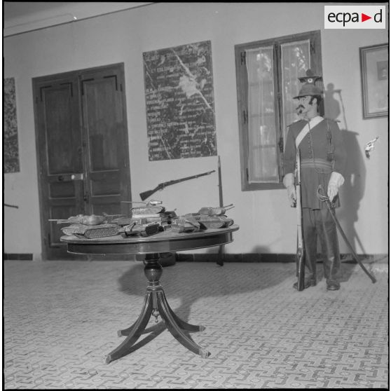 Salle d'honneur du 5e régiment de chasseurs d'Afrique (RCA) à Maison Carrée.