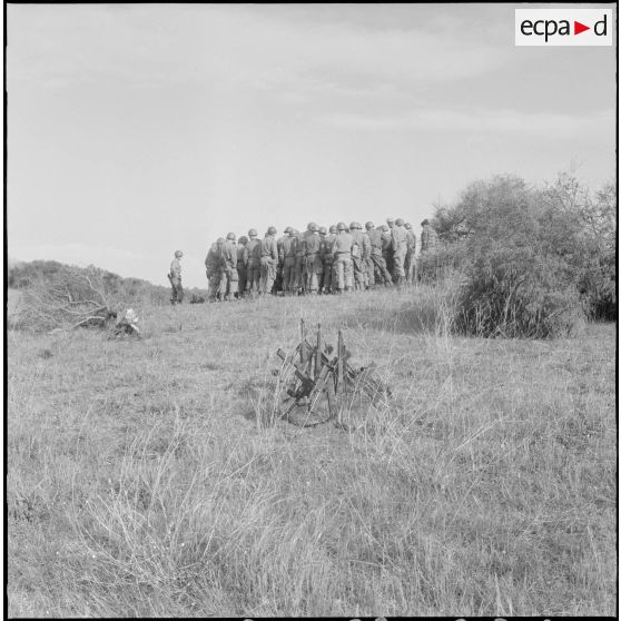 1er bataillon du 26ème régiment d'infanterie (RI) au camp des anglais.
