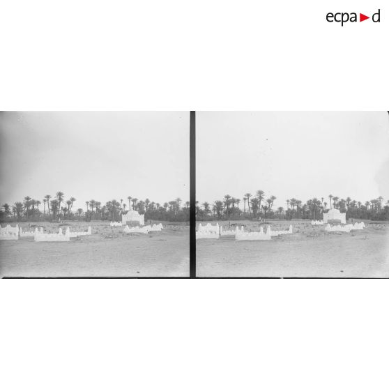 36. Cimetière des militaires indigènes. [légende d'origine]