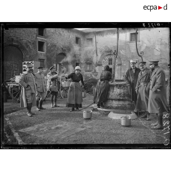 [Mission de journalistes français à Custozza, province de Vérone.]