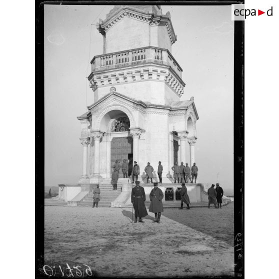 [Mission de journalistes français à Custozza, province de Vérone.]