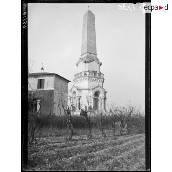 [Mission de journalistes français à Custozza, province de Vérone.]