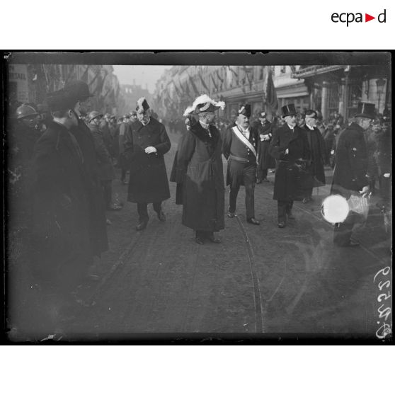 [Les souverains belges à Bruxelles.]