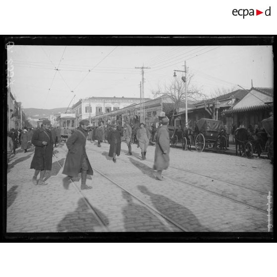 [Centre ville de Tarente.]