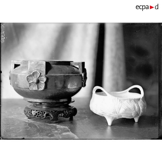 Saint-Mihiel, oeuvres évacuées de l'église Saint-Etienne. [légende d'origine]