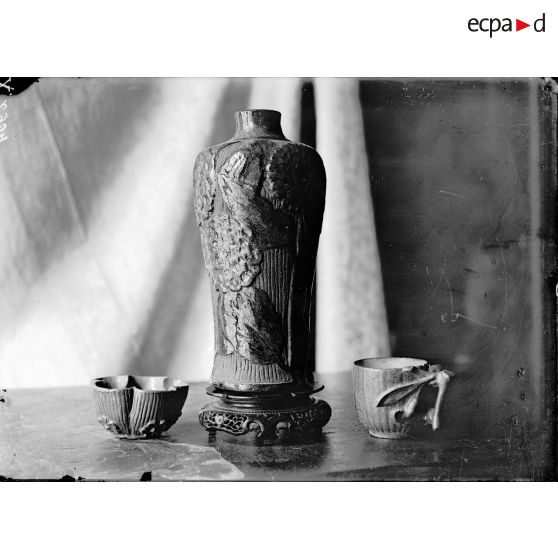 Saint-Mihiel, oeuvres évacuées de l'église Saint-Etienne. [légende d'origine]