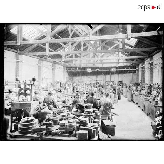 Facture D’époque 1918 – Usine Bergougnan Clermont-Ferrand, Industrie Du Pneu