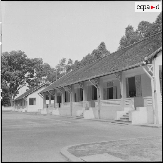 Un bâtiment de l'école Norodom au Cambodge. [description provisoire]