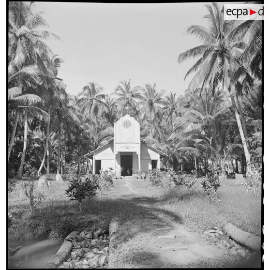 Eglise d'Hoa Binh dans le secteur de My Tho.