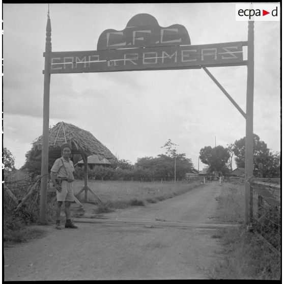 1 à 6 Quelques activités de la 10e compagnie du 3/4e RTT au poste de Roméas. [description provisoire]