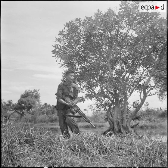 Accrochage au cours de l'opération Tourbillon VII. [description provisoire]