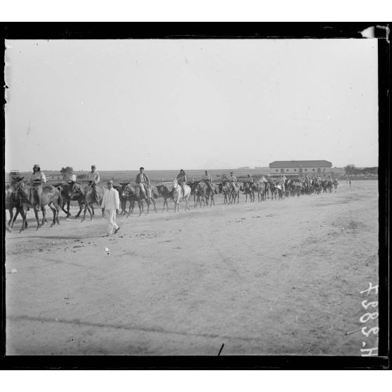 Topsin. Retour de l'abreuvoir. [légende d'origine]