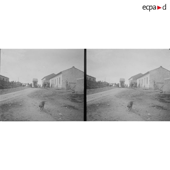 534. Vue du village. [légende d'origine]