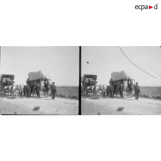 536. Rencontre des deux voitures. Mascara - Frenda. [légende d'origine]