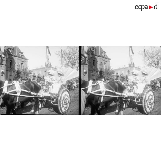 617. Bataille de Fleurs. L'éventail. [légende d'origine]