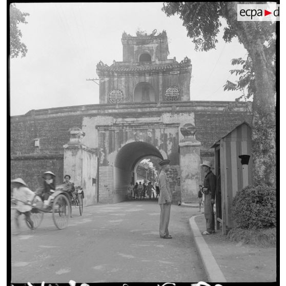 La grande porte de Thuong-Tu, à l’intérieur de la cité impériale de Hué.