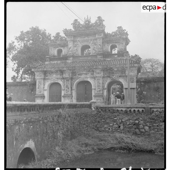 Porte Hien Nhon se situant à l’est de la citadelle impériale de Hué.