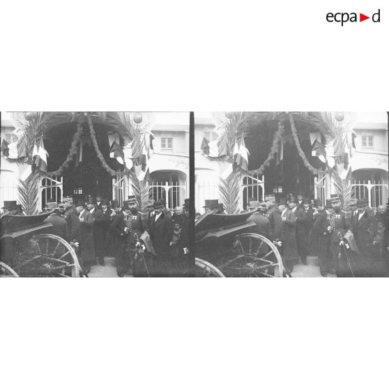 1241. Sortie du banquet. [légende d'origine]