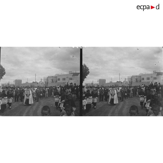 1393. La procession. [légende d'origine]