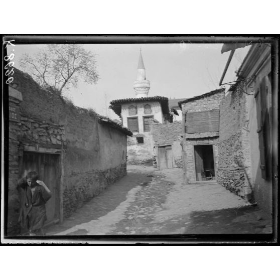 Salonique. La mosquée de Kara Hadji Moussa. [légende d'origine]