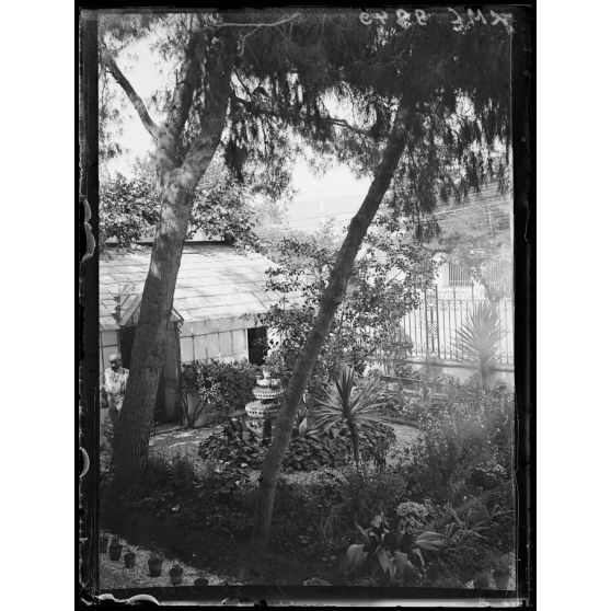 Salonique. Jardin du général Guillaumat. [légende d'origine]