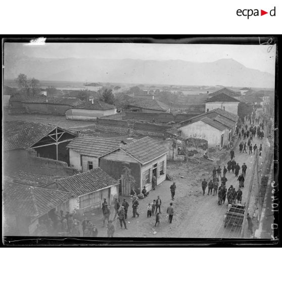 Doxato. Macédoine. Le pays incendié et détruit en 1913. Panorama 1. [légende d'origine]