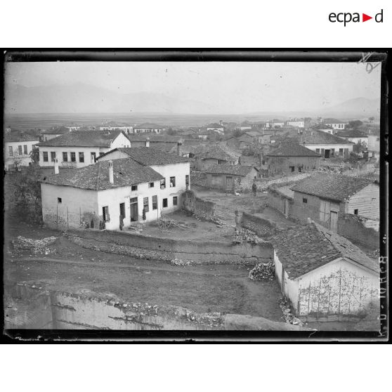 Doxato. Macédoine. Le pays incendié et détruit en 1913. Panorama 3. [légende d'origine]