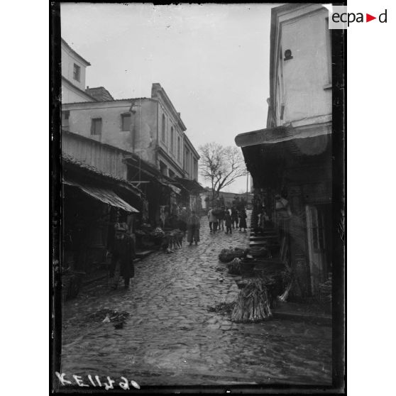 Philippopoli. La rue des Bouchers. [légende d'origine]